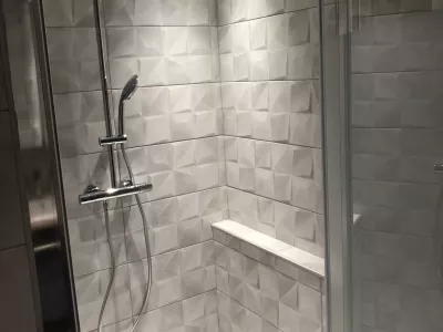 Rénovation de la salle de bain avec la création d’une douche