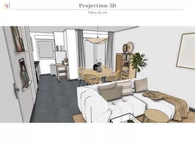Projection 3D du projet