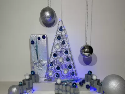 Kit 2 - Noël Bleu et Argenté