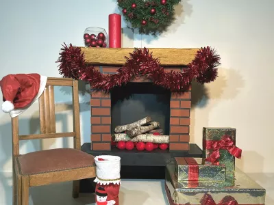 Kit 8 - Noël au coin du feu
